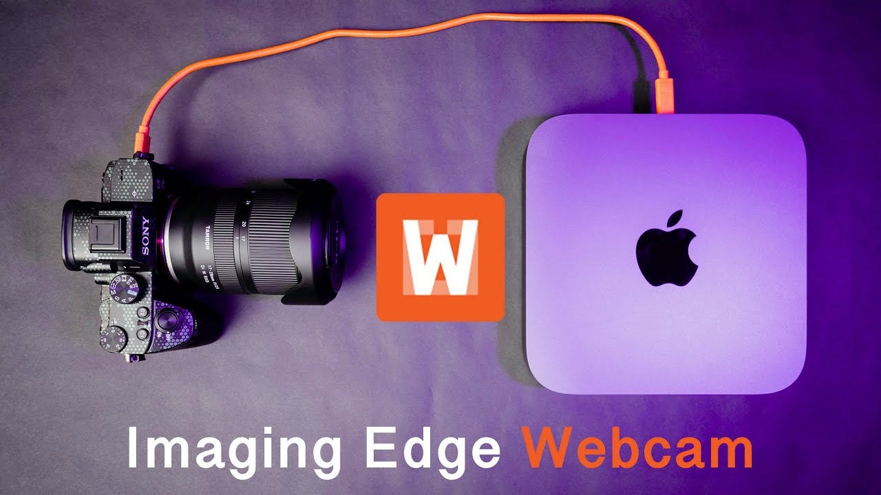 Sony Mirrorless Webcam || Imaging Edge Webcam || Use Sony a7iii for Zoom, Skype, OBS Studio etc - YouTube